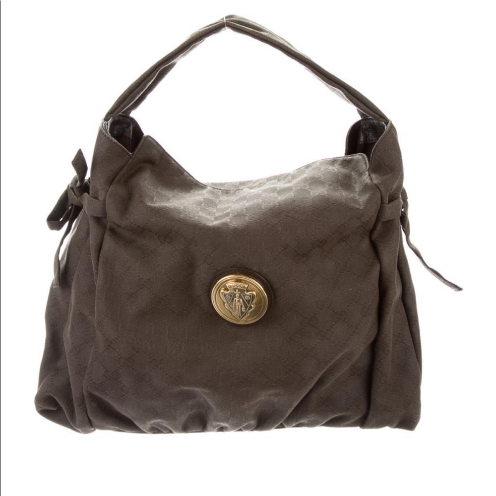 Gucci canvas medium tote
